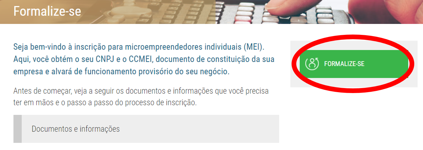 Mudanças No Procedimento Para Formalização Do MEI - Sebrae